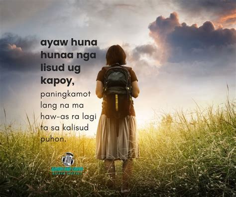 bisaya quotes about life|Bisaya Quotes and Hugot Lines .